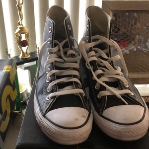 Used converse leather